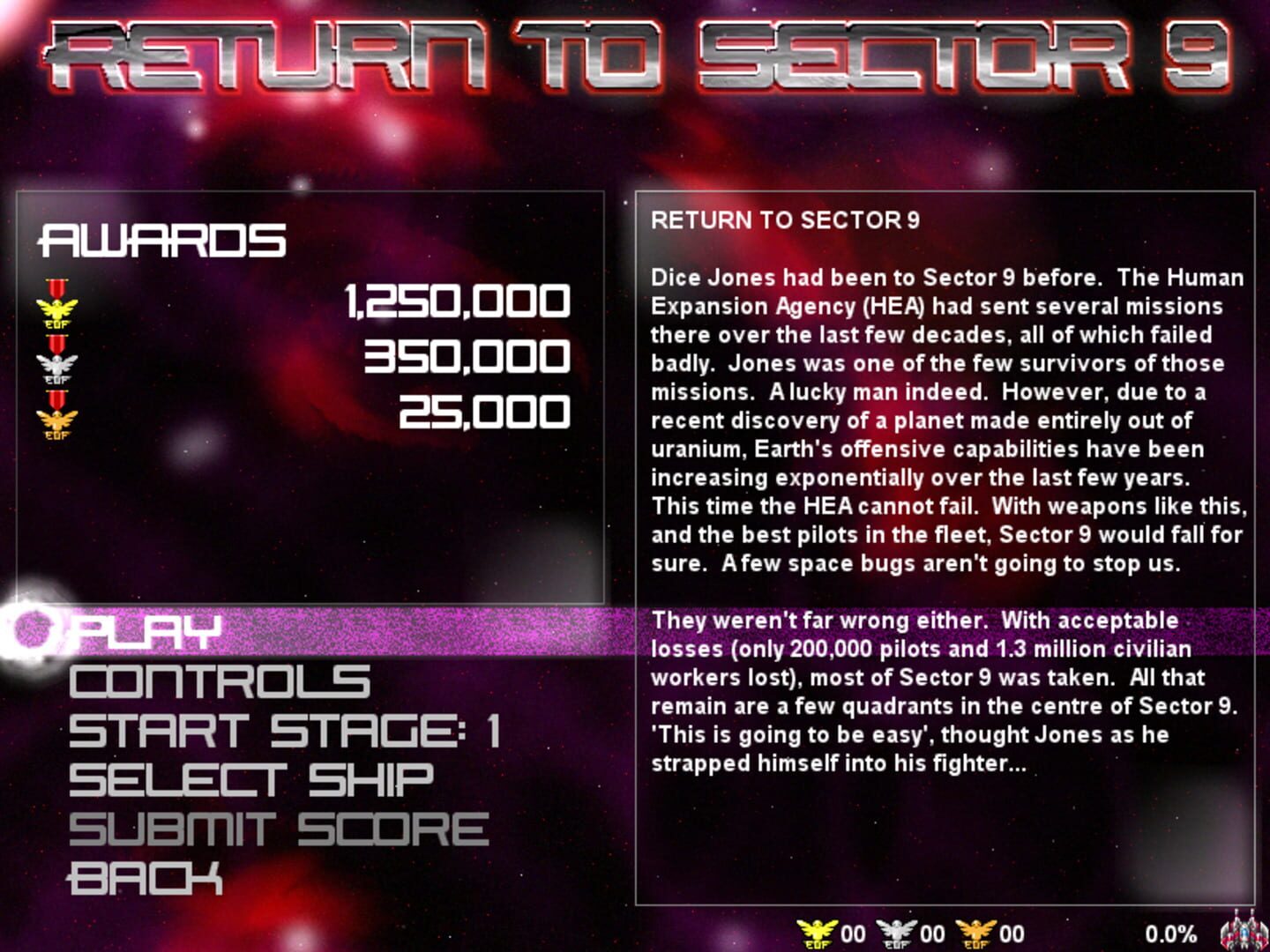 Foto do jogo Return to Sector 9