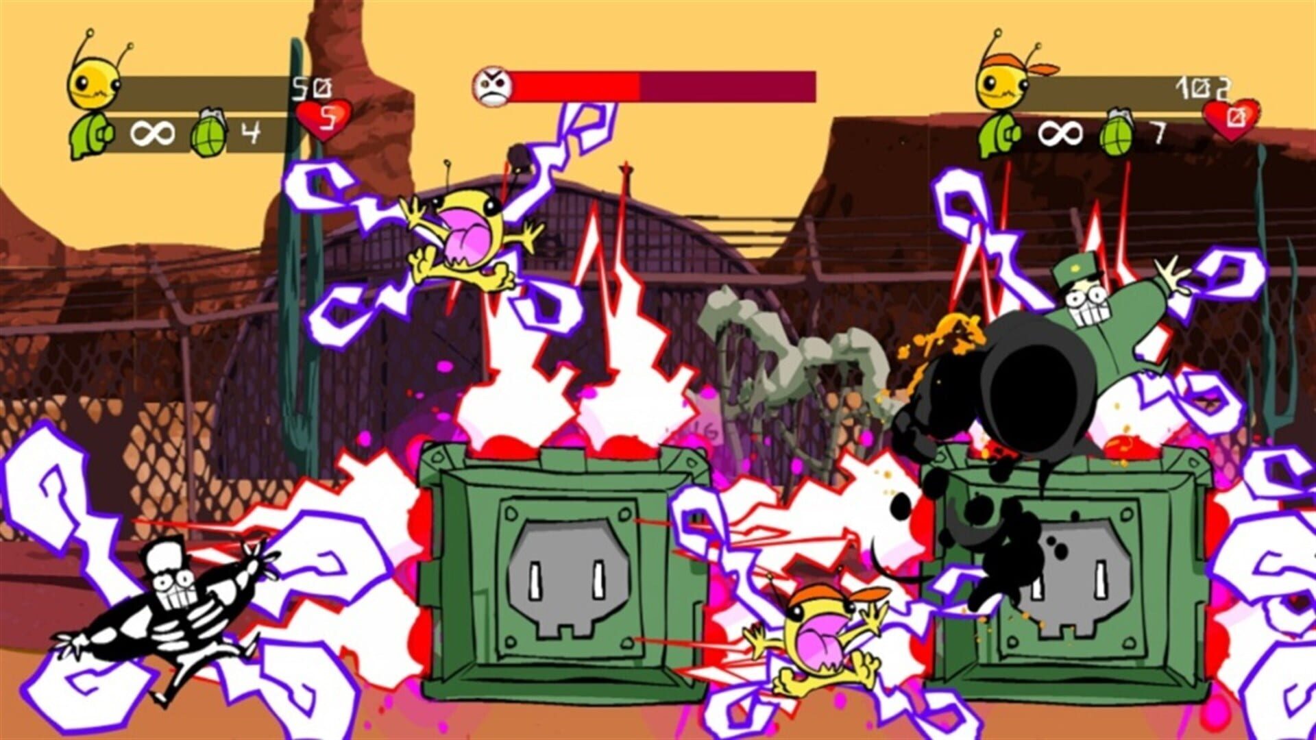 Foto do jogo Alien Hominid 360