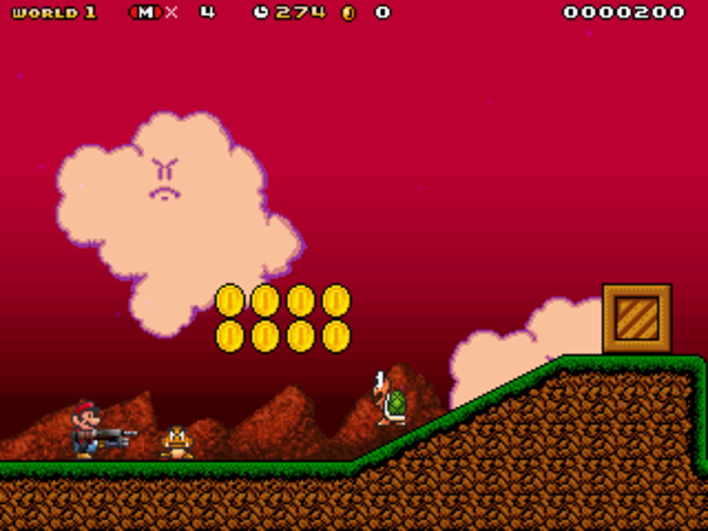 Foto do jogo Super Mario Bros: Dark Days