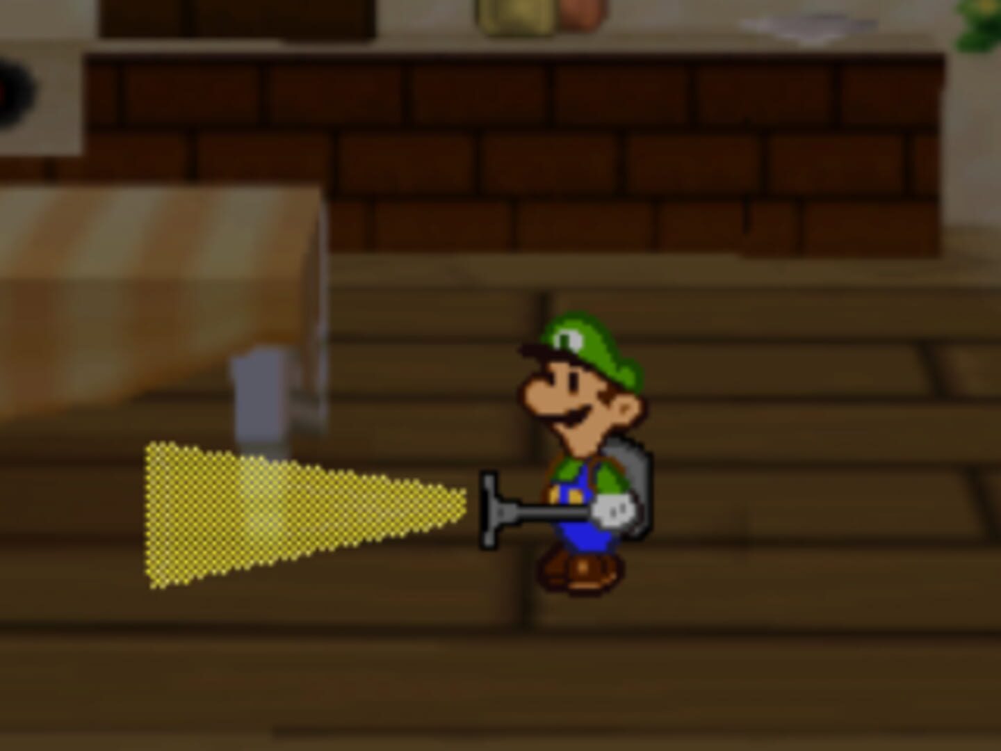 Foto do jogo Paper Luigi's Mansion