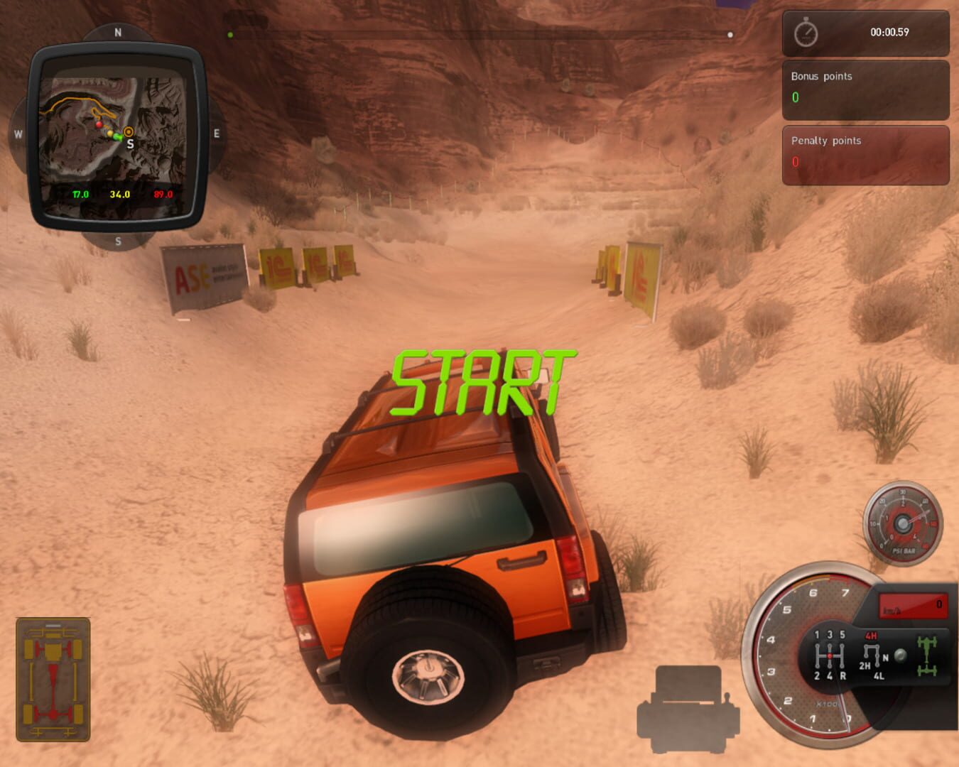 Foto do jogo 4x4 Hummer