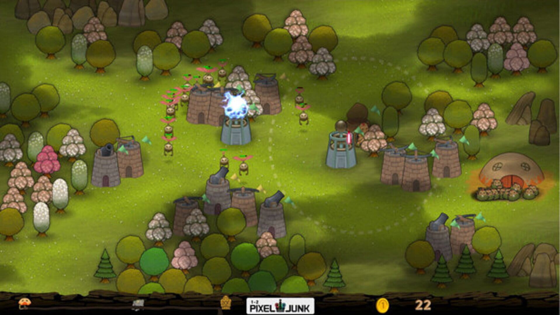 Foto do jogo PixelJunk Monsters