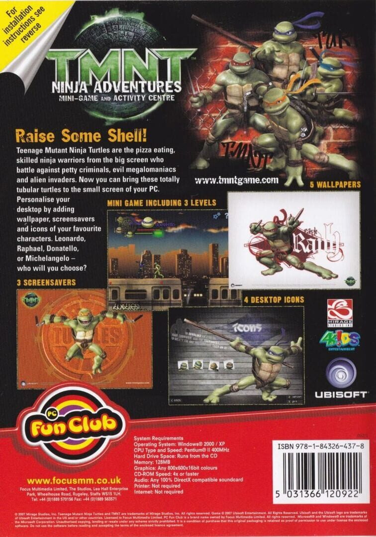 Foto do jogo TMNT: Ninja Adventures