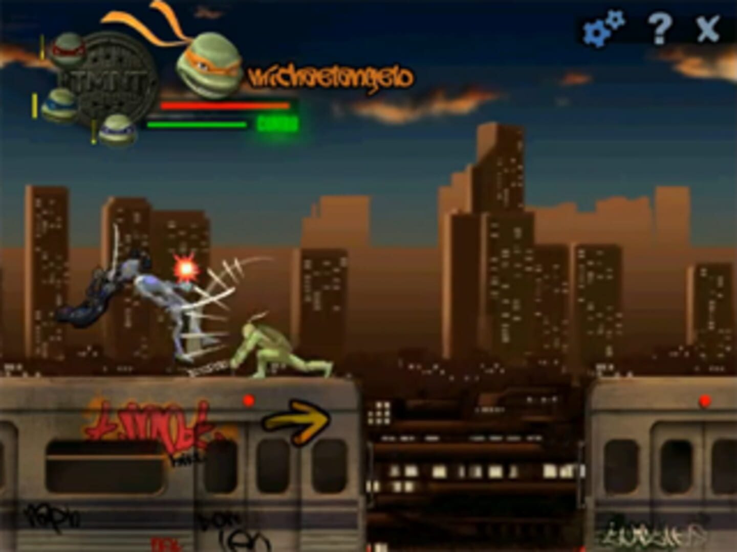 Foto do jogo TMNT: Ninja Adventures