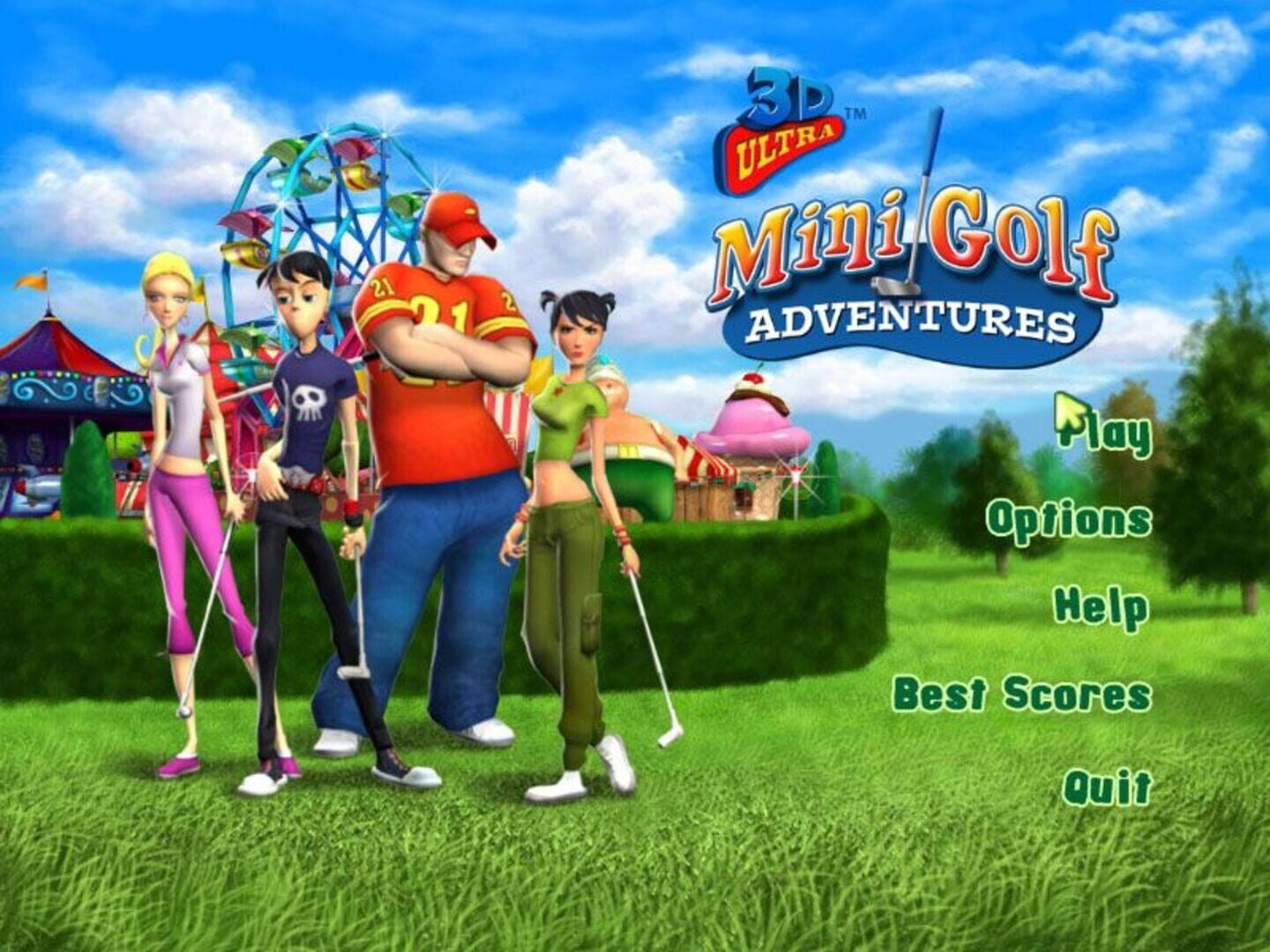 Foto do jogo 3D Ultra Minigolf Adventures: Carnival
