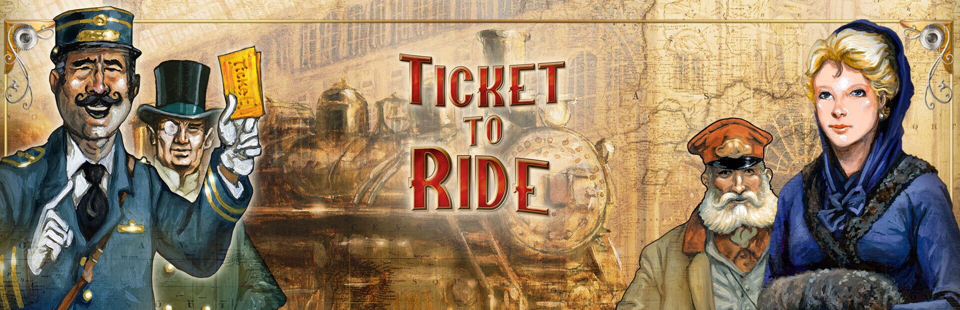 Foto do jogo Ticket to Ride: Classic Edition