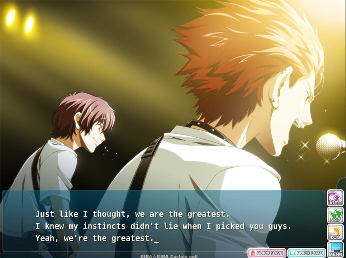 Foto do jogo Kira Kira Curtain Call