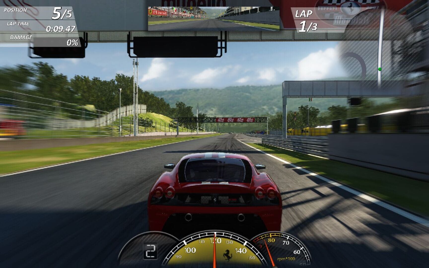 Foto do jogo Ferrari Virtual Race