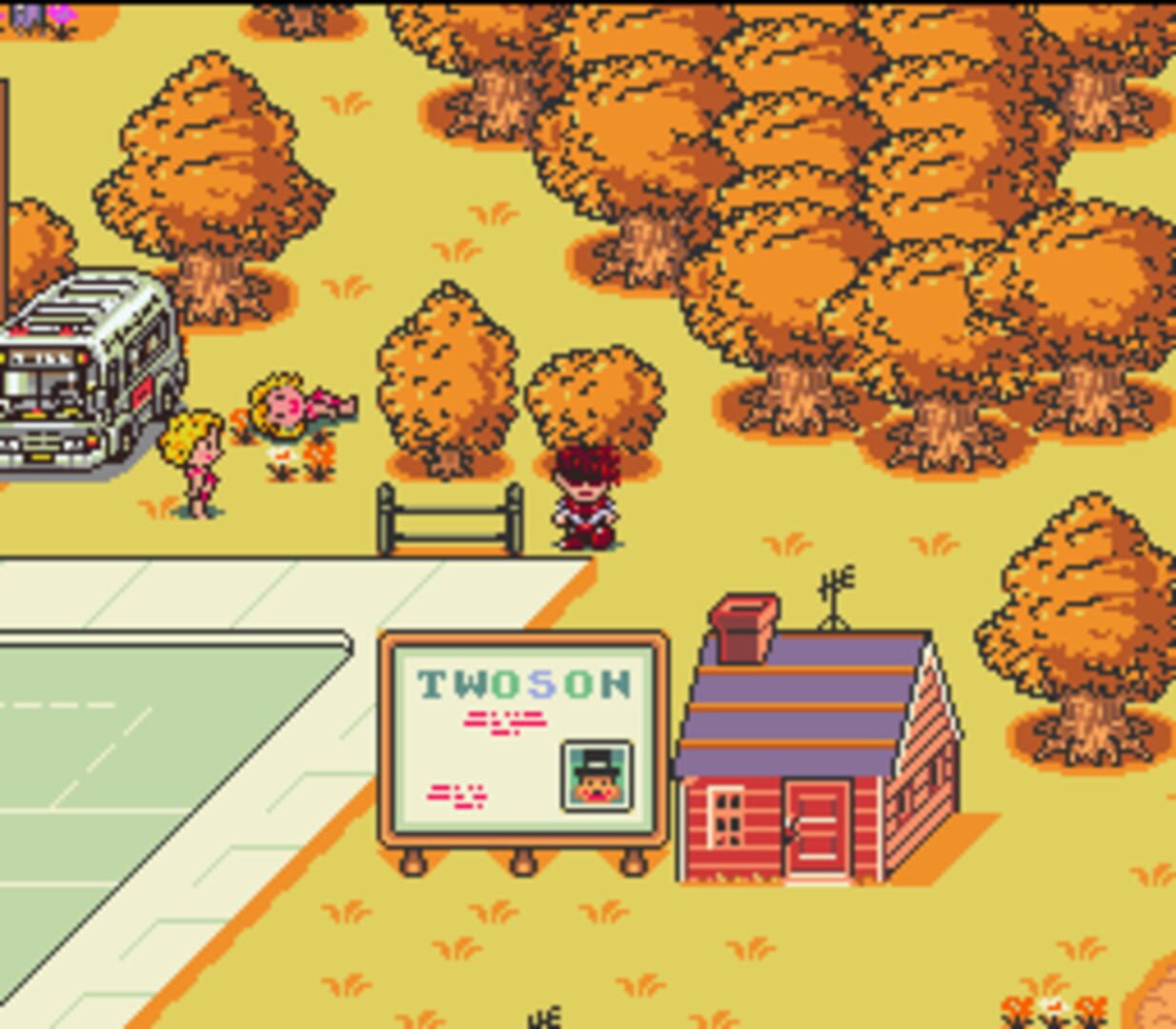 Foto do jogo Earthbound Halloween Hack