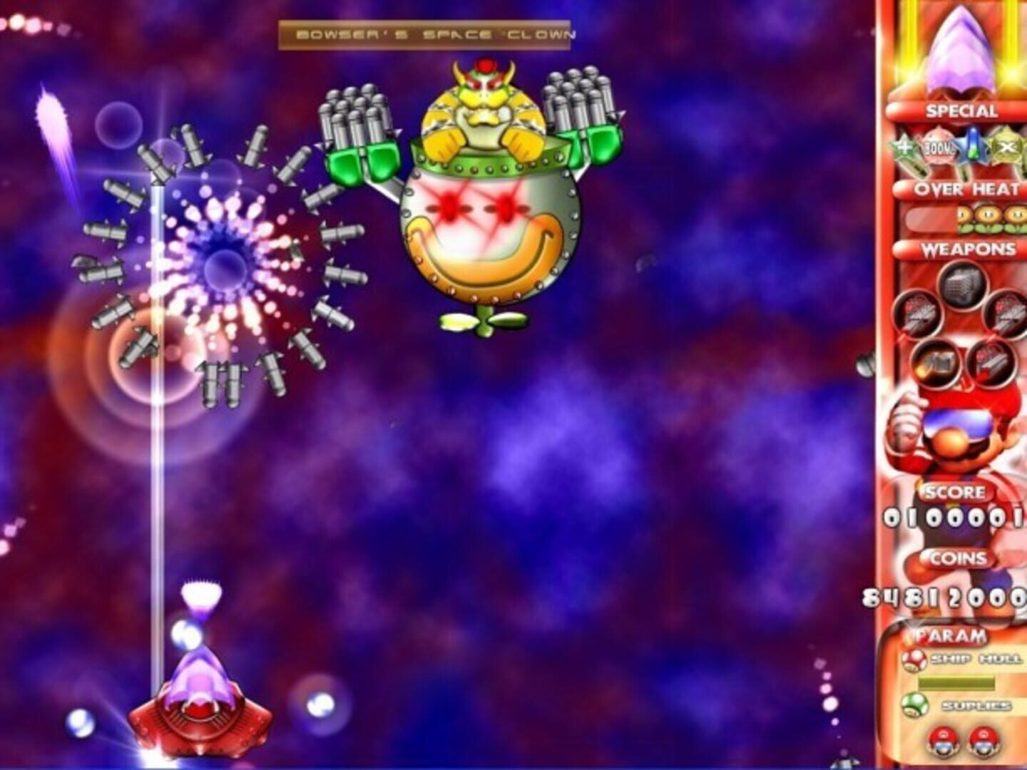 Foto do jogo Mario Forever Galaxy