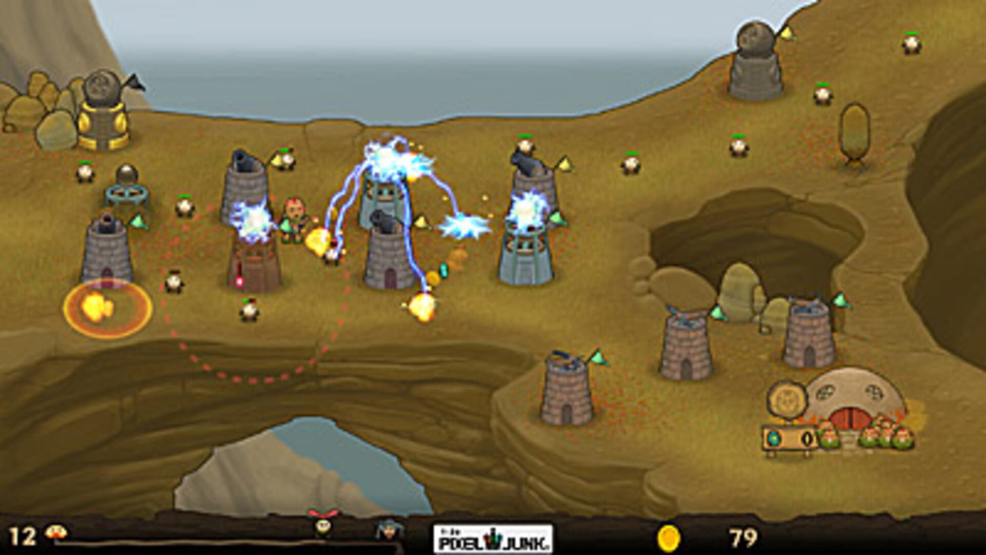 Foto do jogo PixelJunk Monsters Encore