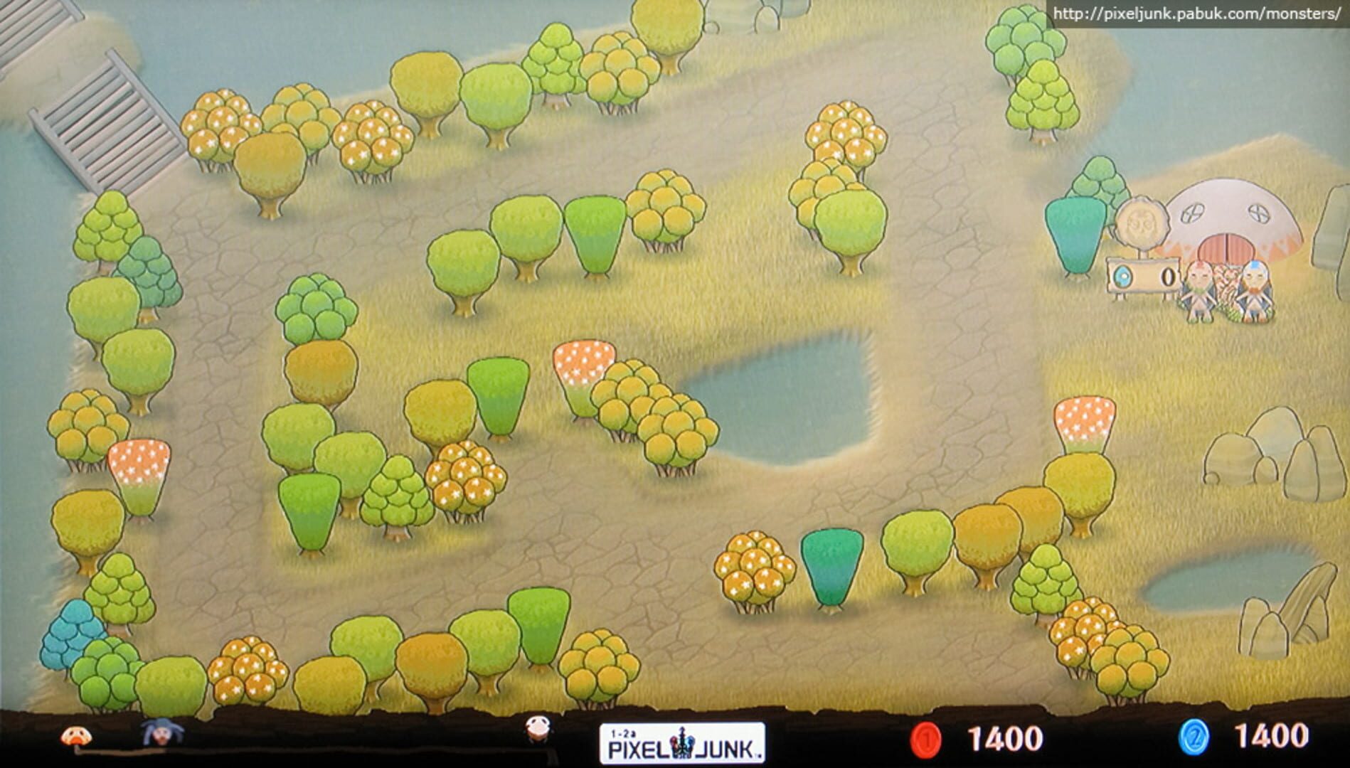 Foto do jogo PixelJunk Monsters Encore