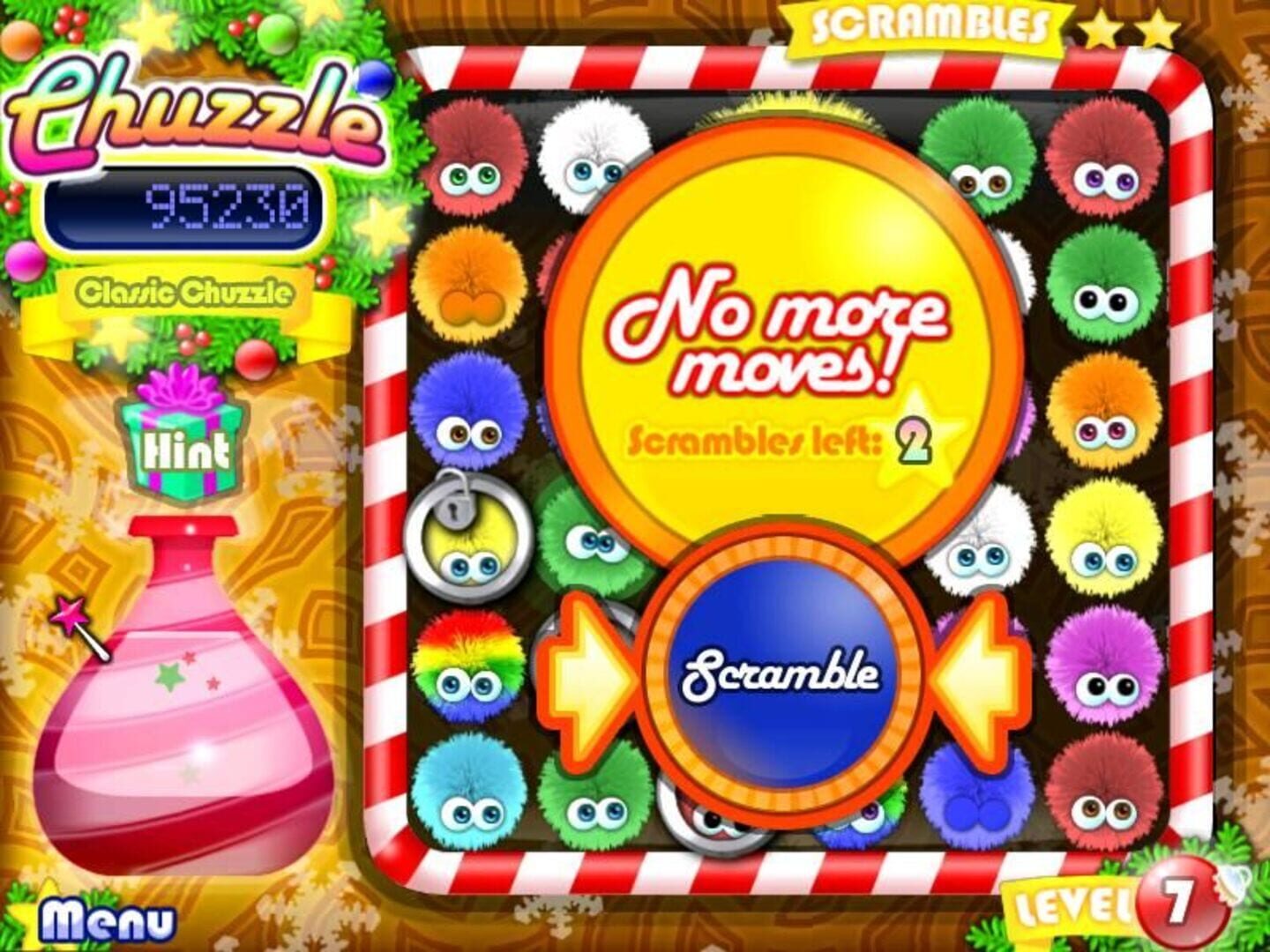 Foto do jogo Chuzzle: Christmas Edition