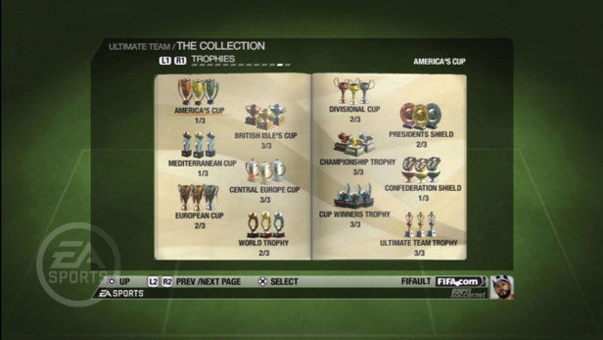 Foto do jogo FIFA 09: Ultimate Team