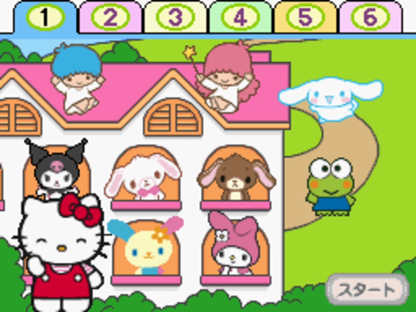 Foto do jogo DS Pico Series: Sanrio no Party Heikou! Oryouri - Oshare - Okaimono