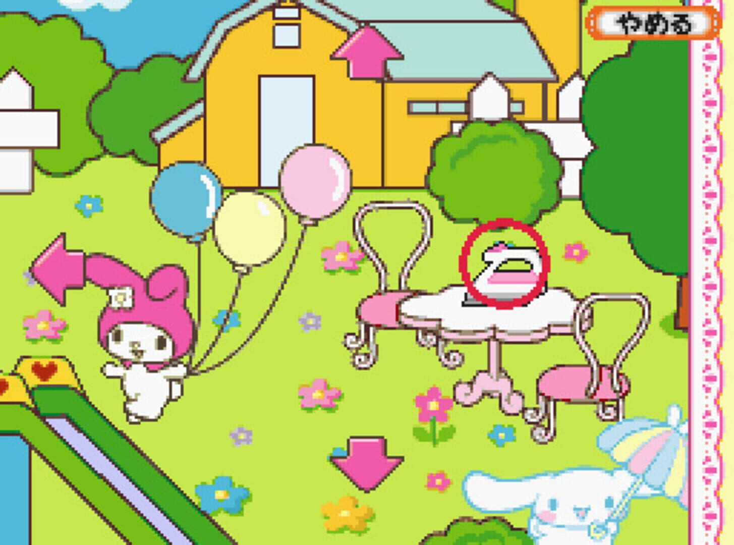 Foto do jogo DS Pico Series: Sanrio no Party Heikou! Oryouri - Oshare - Okaimono