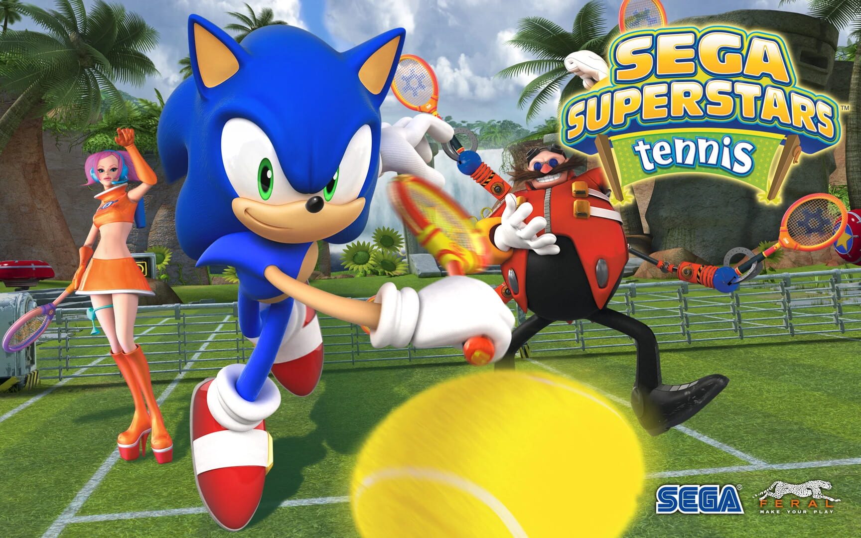 Foto do jogo Sega Superstars Tennis