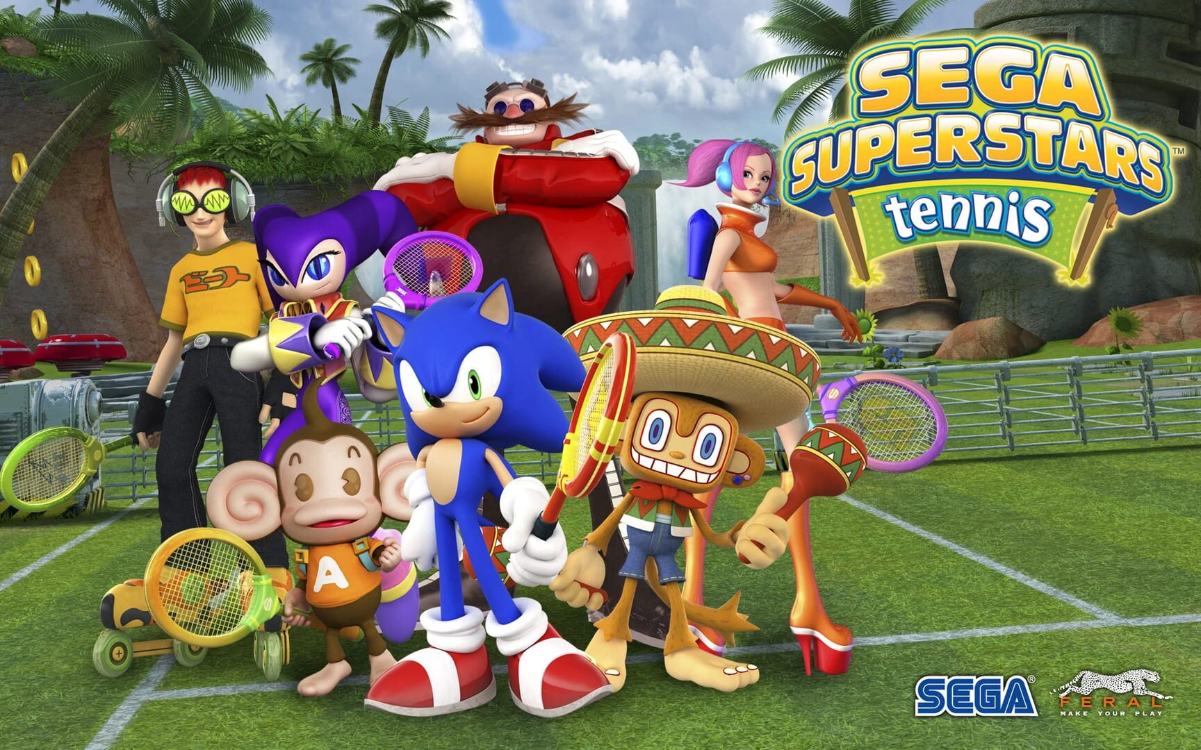 Foto do jogo Sega Superstars Tennis