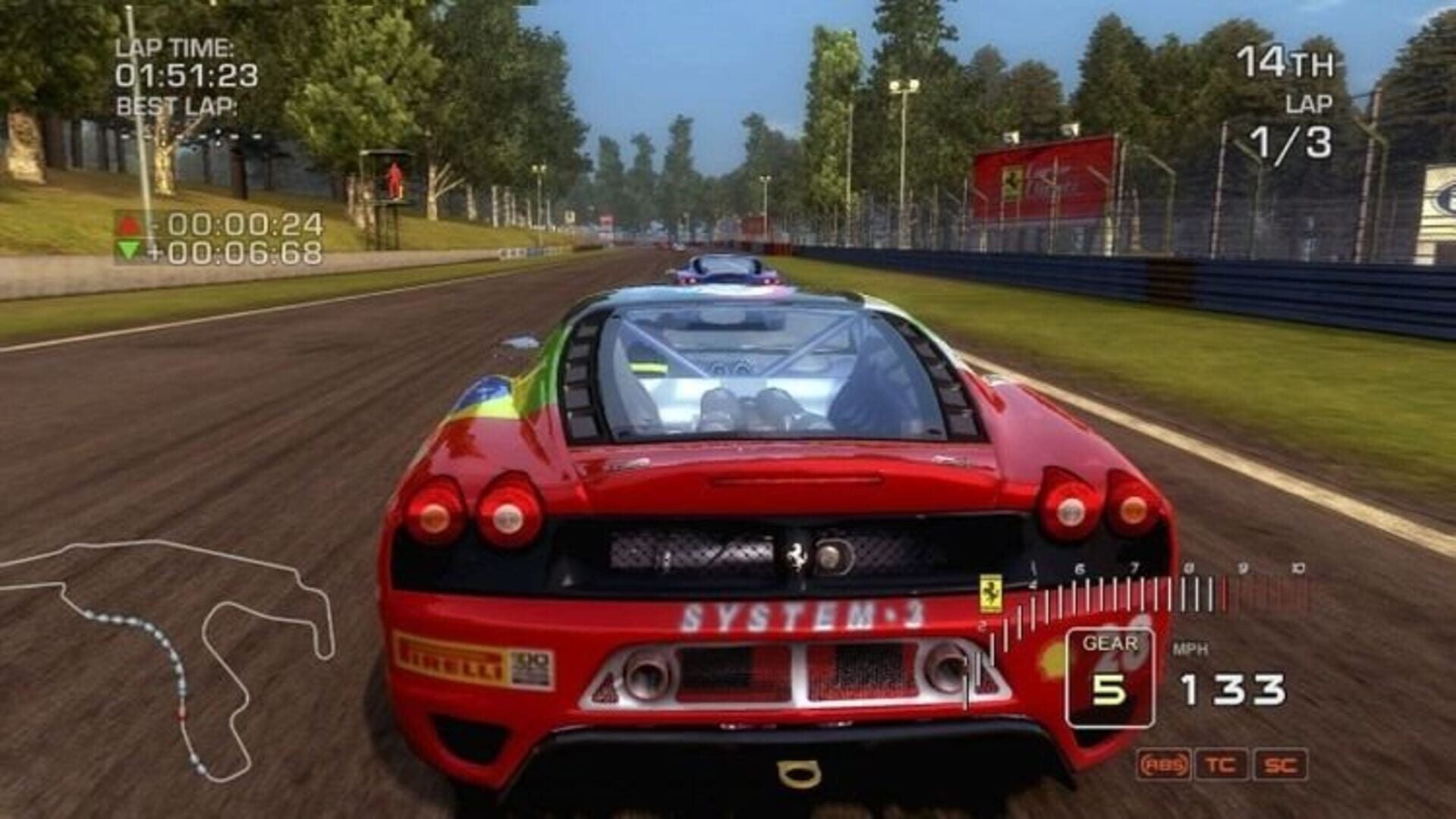 Foto do jogo Ferrari Challenge: Trofeo Pirelli