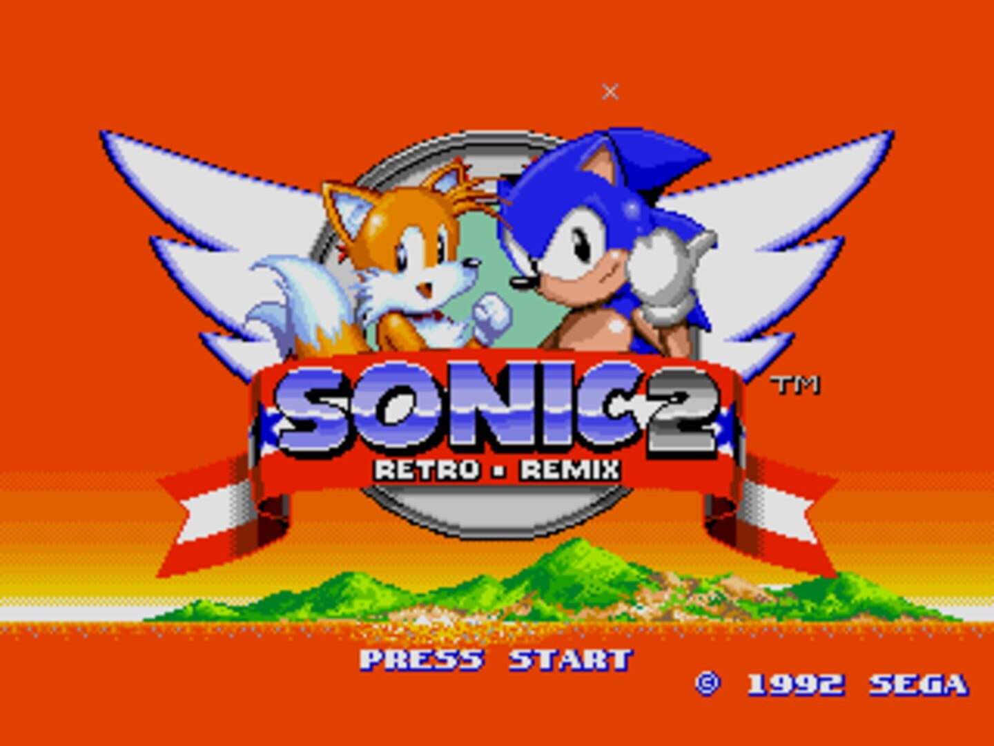 Foto do jogo Sonic 2 Retro Remix