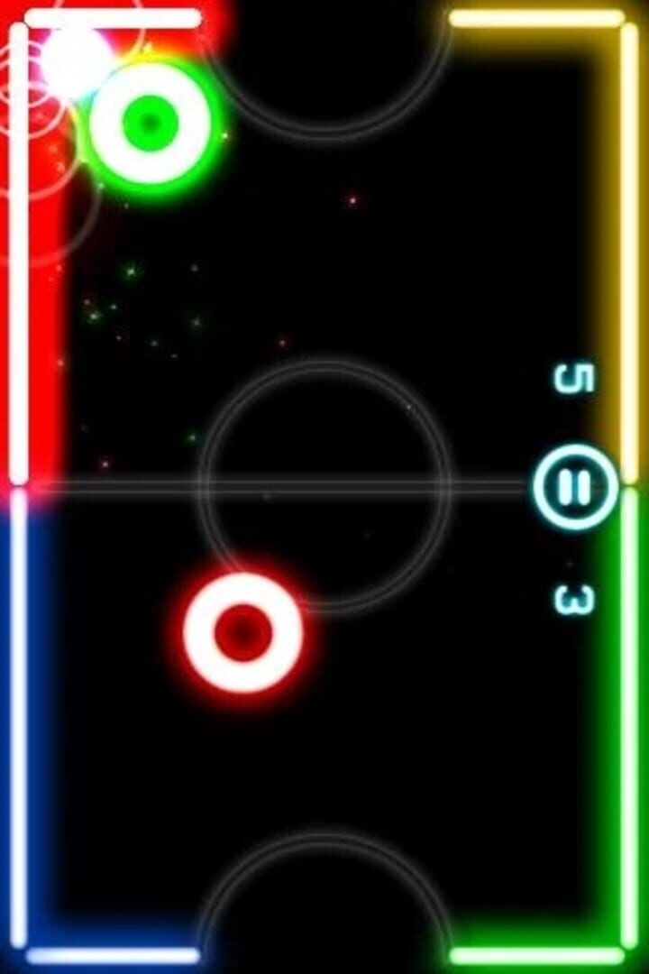 Foto do jogo Glow Hockey 2