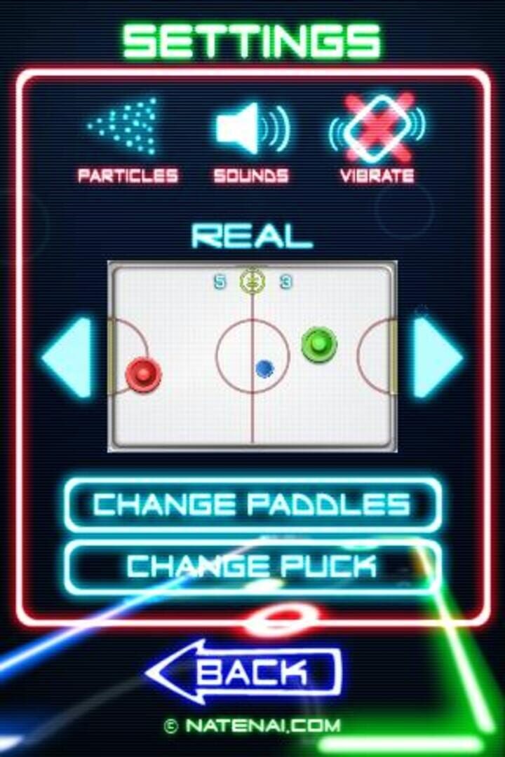 Foto do jogo Glow Hockey 2