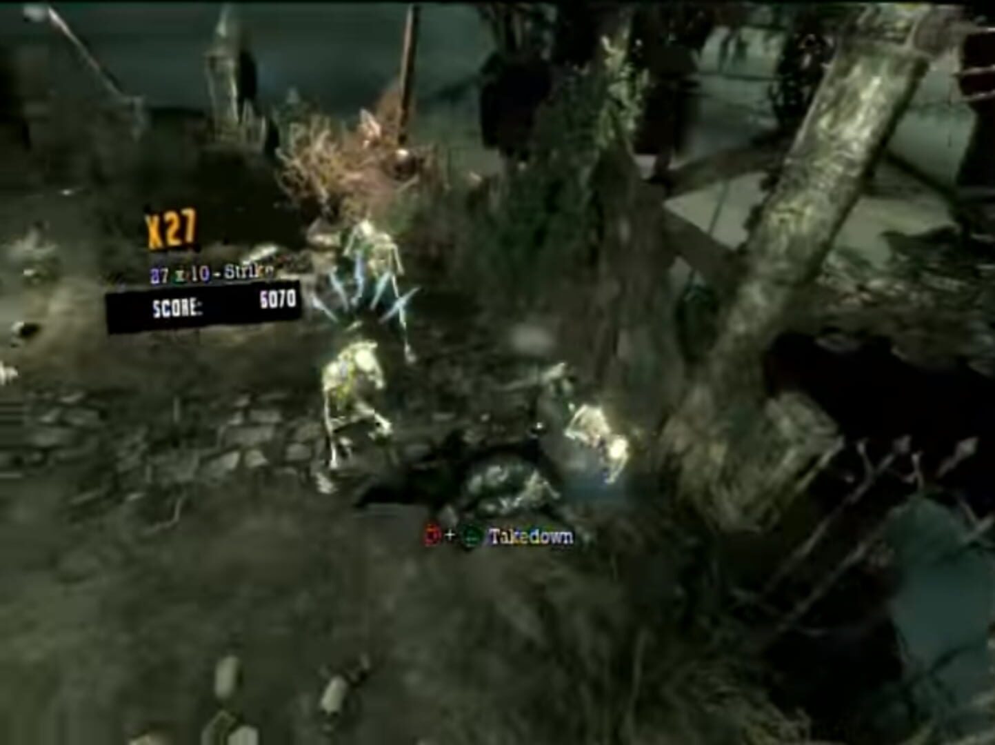 Foto do jogo Batman: Arkham Asylum - Dem Bones Challenge Map