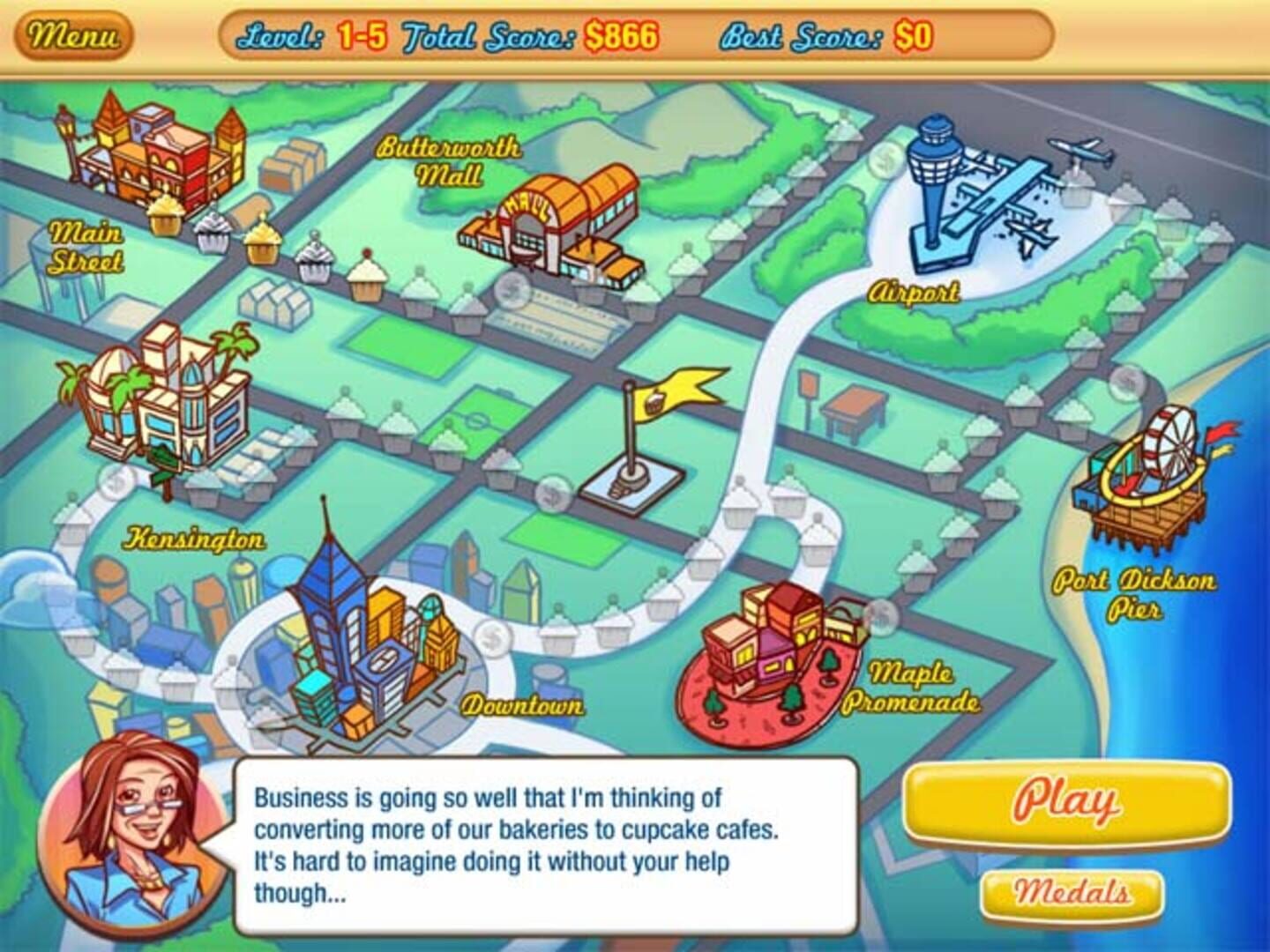 Foto do jogo Jessica's Cupcake Cafe