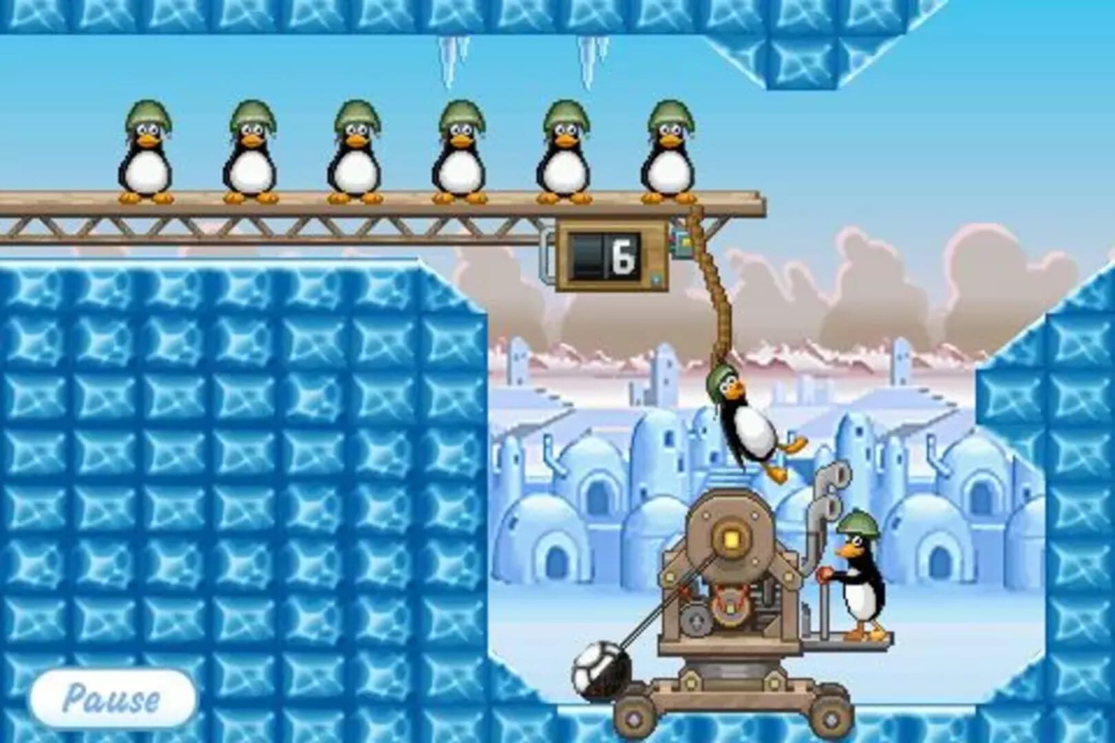 Foto do jogo Crazy Penguin Catapult 2