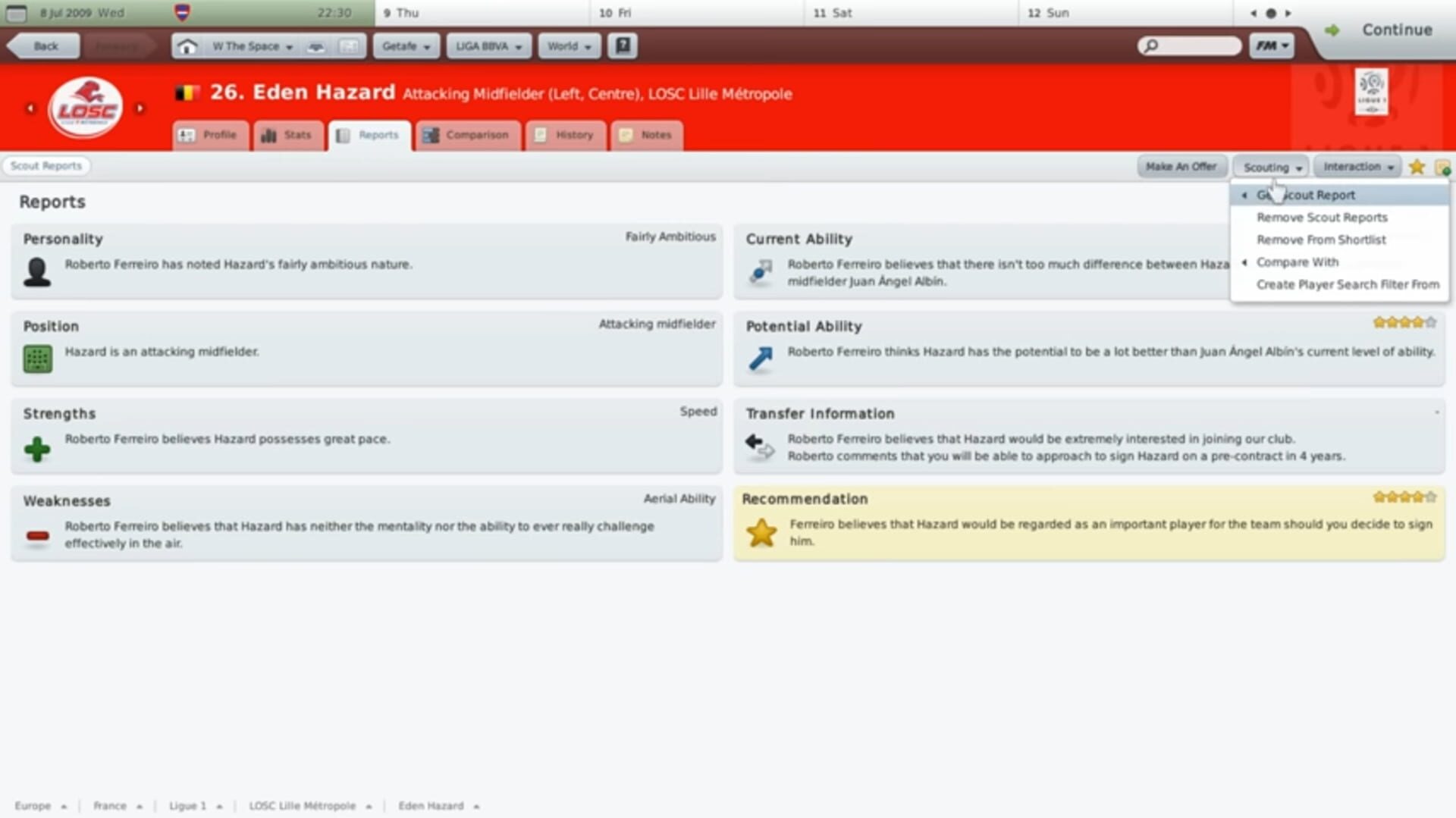 Foto do jogo Football Manager 2010