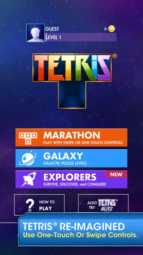 Foto do jogo Tetris