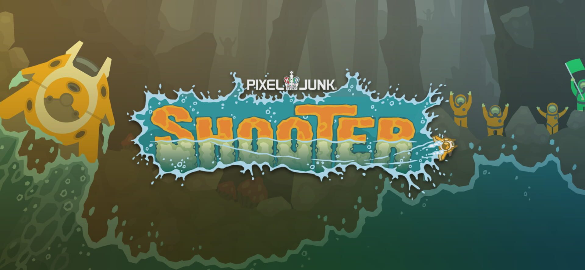 Foto do jogo PixelJunk Shooter