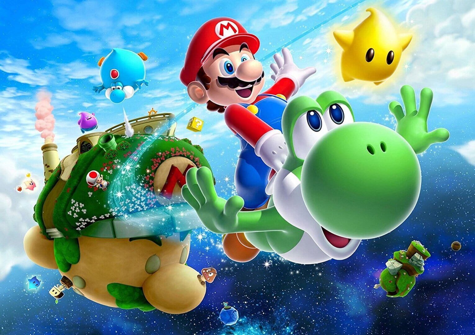 Foto do jogo Super Mario Galaxy 2