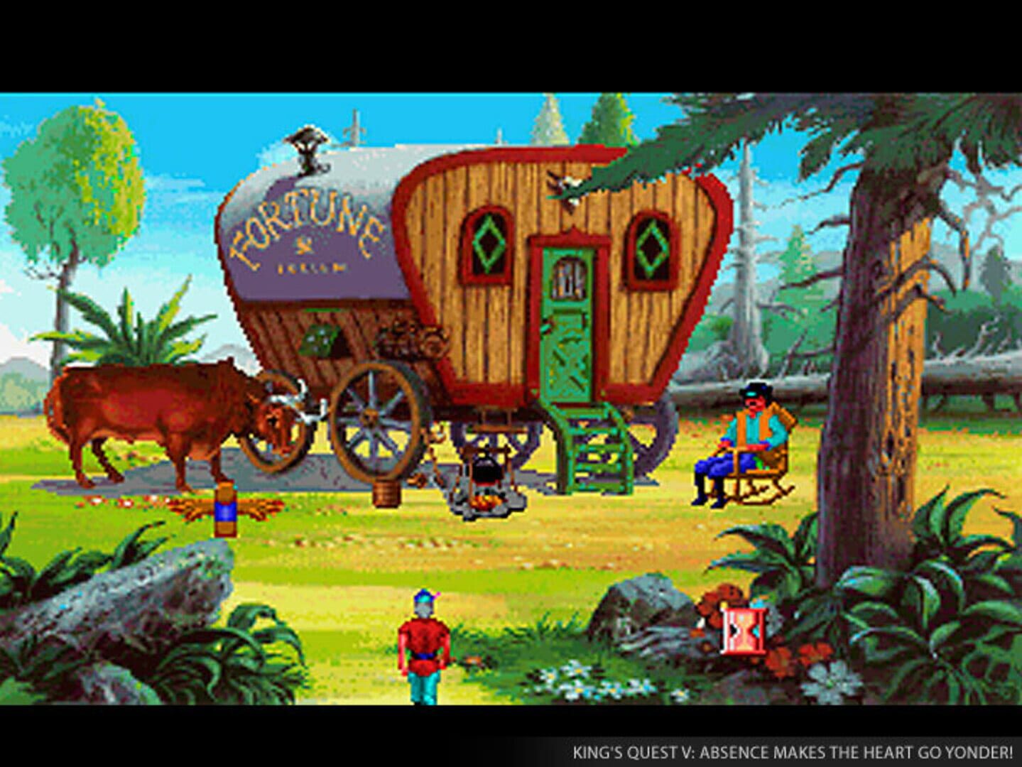 Foto do jogo King's Quest 4+5+6