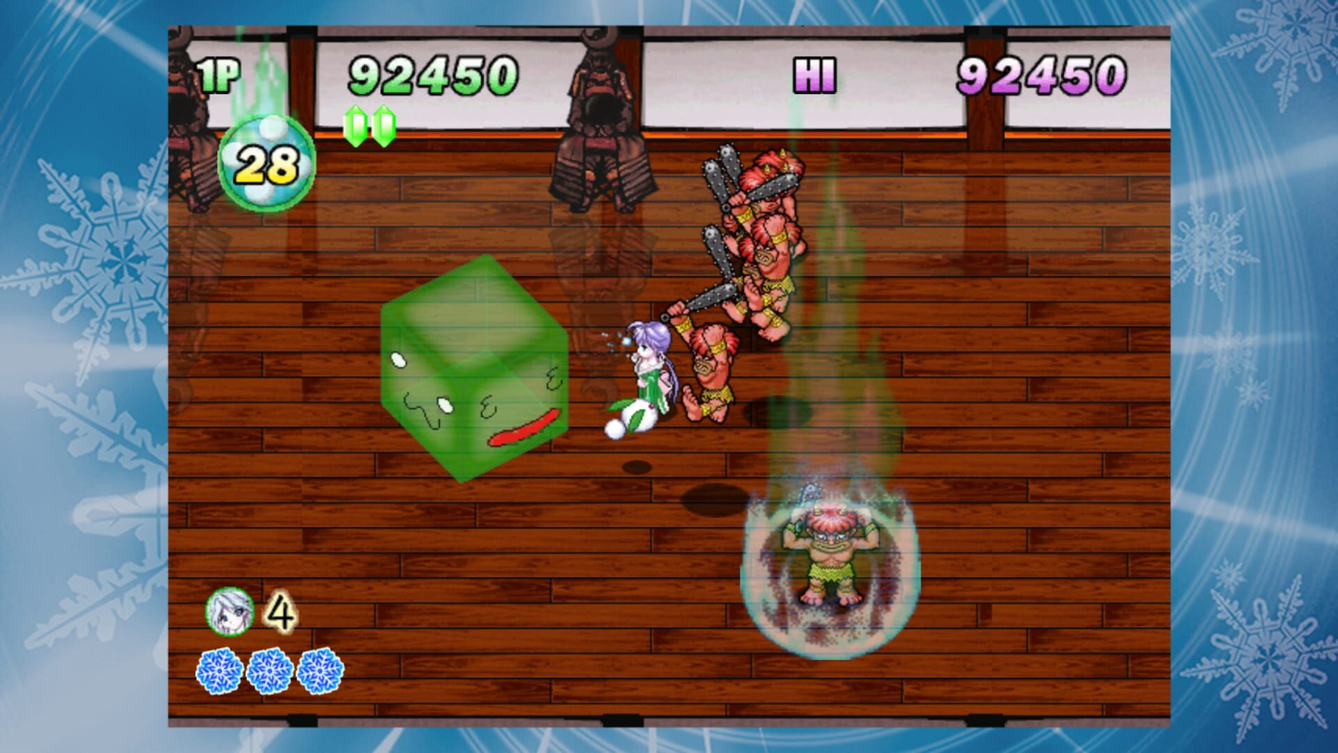 Foto do jogo Snow Battle Princess Sayuki