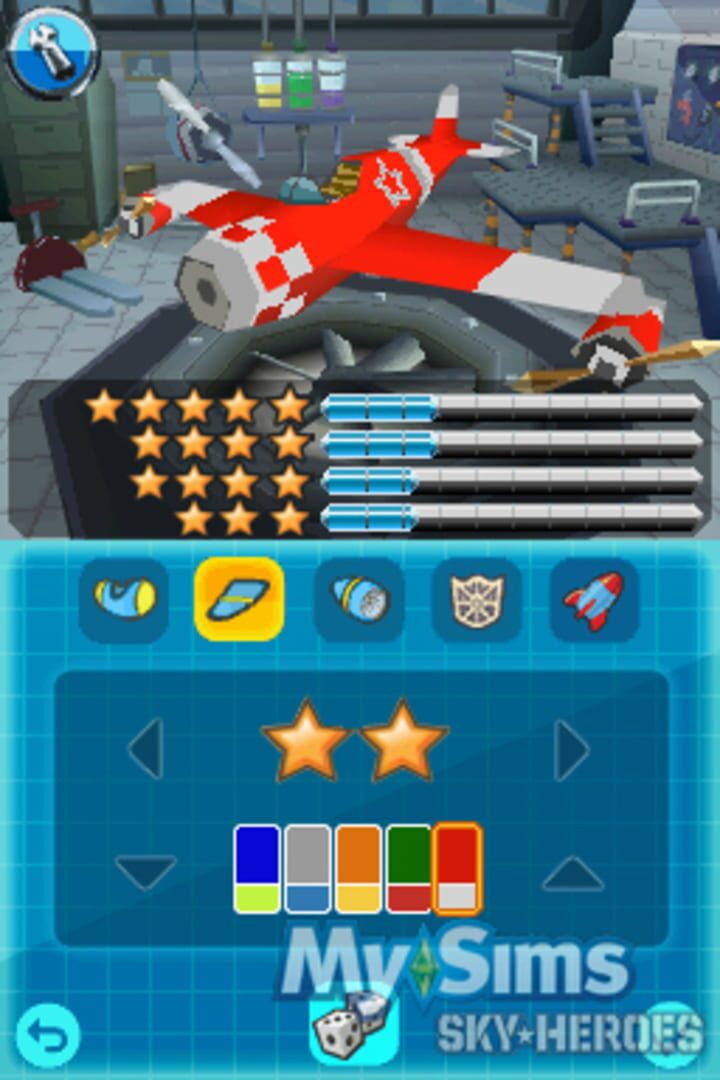 Foto do jogo MySims SkyHeroes