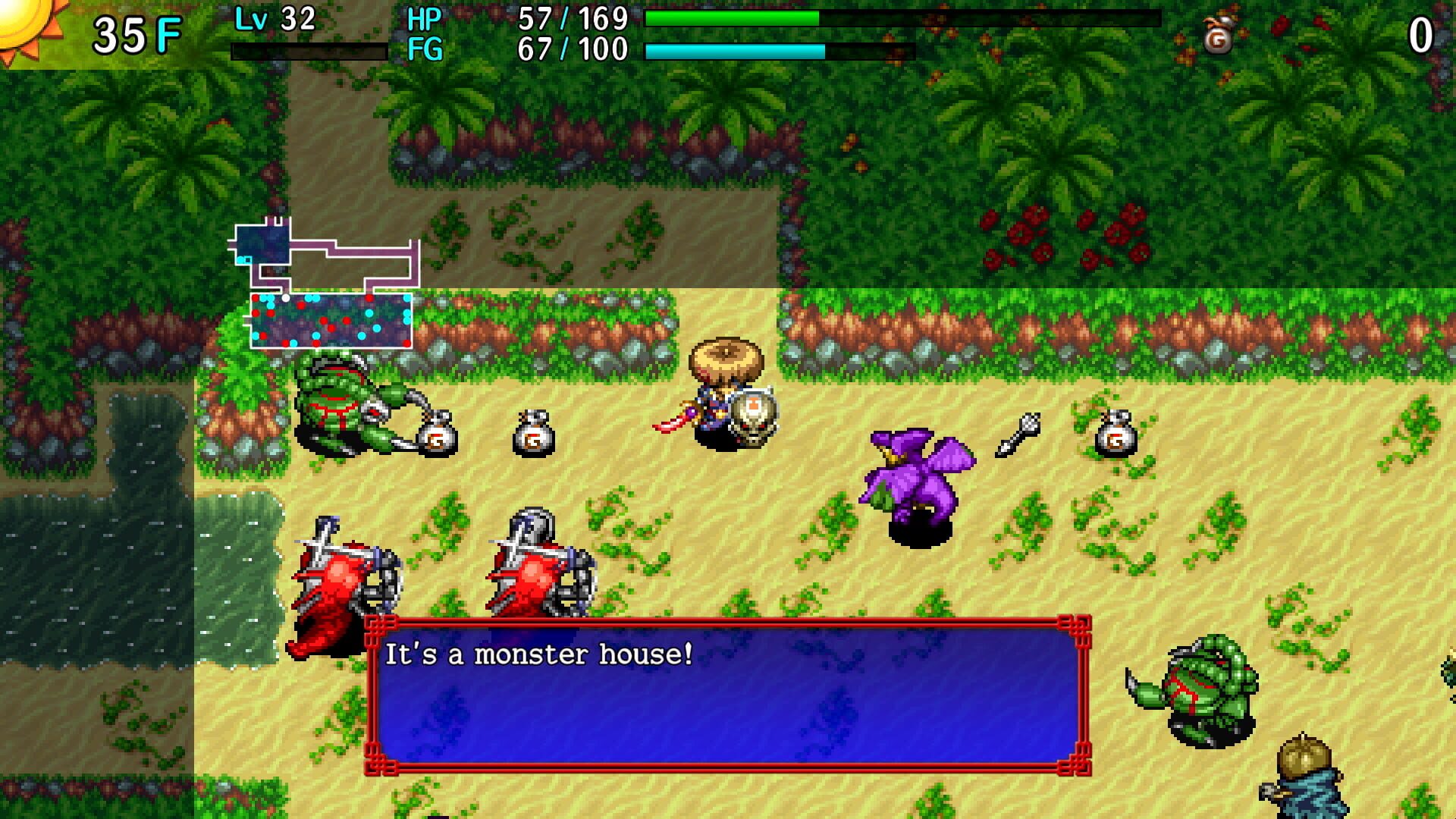 Foto do jogo Shiren the Wanderer: The Tower of Fortune and the Dice of Fate