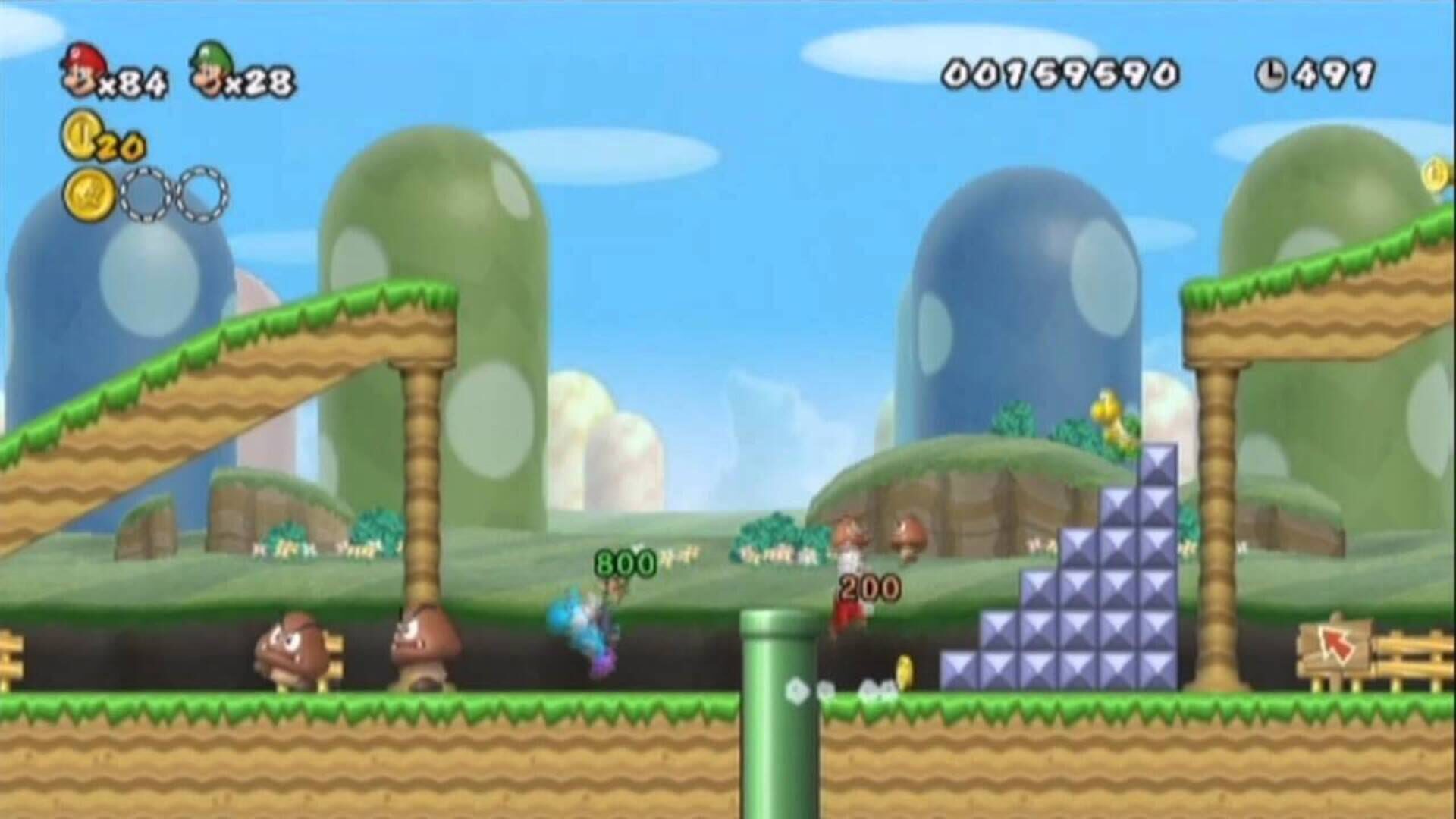 Foto do jogo New Super Mario Bros. Wii 2: The Next Levels