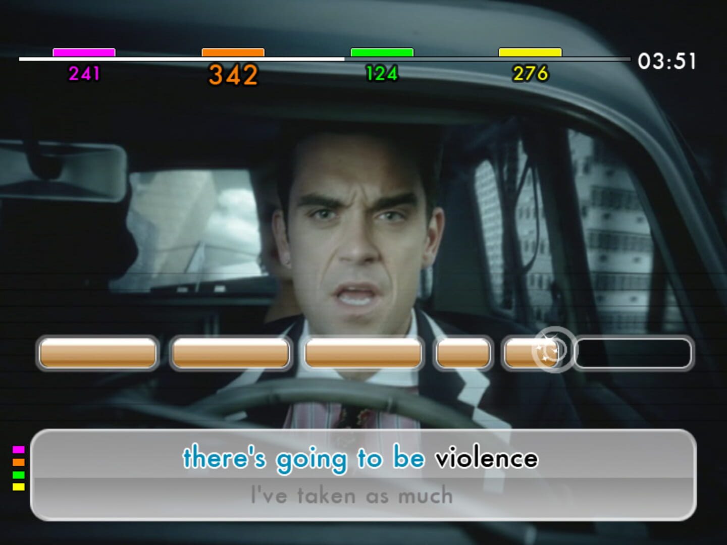 Foto do jogo We Sing Robbie Williams
