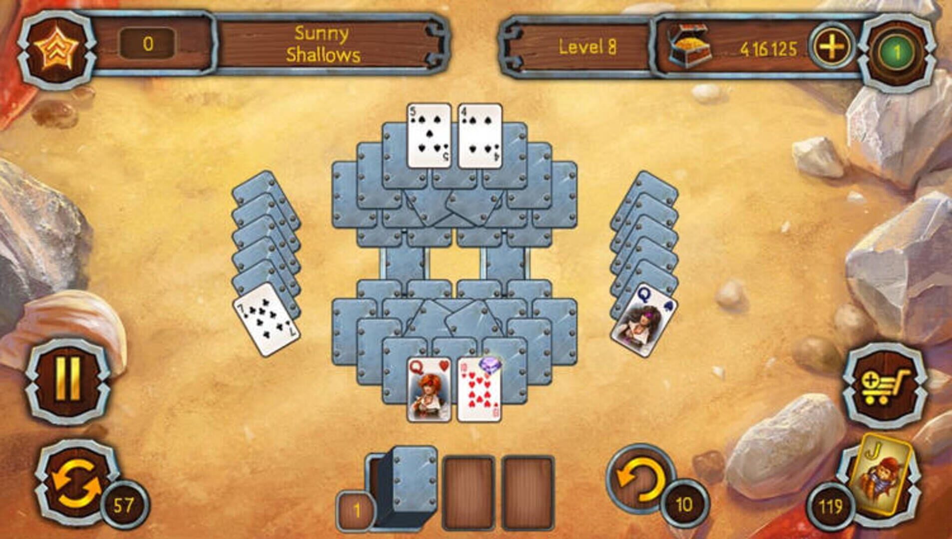 Foto do jogo Pirate Solitaire
