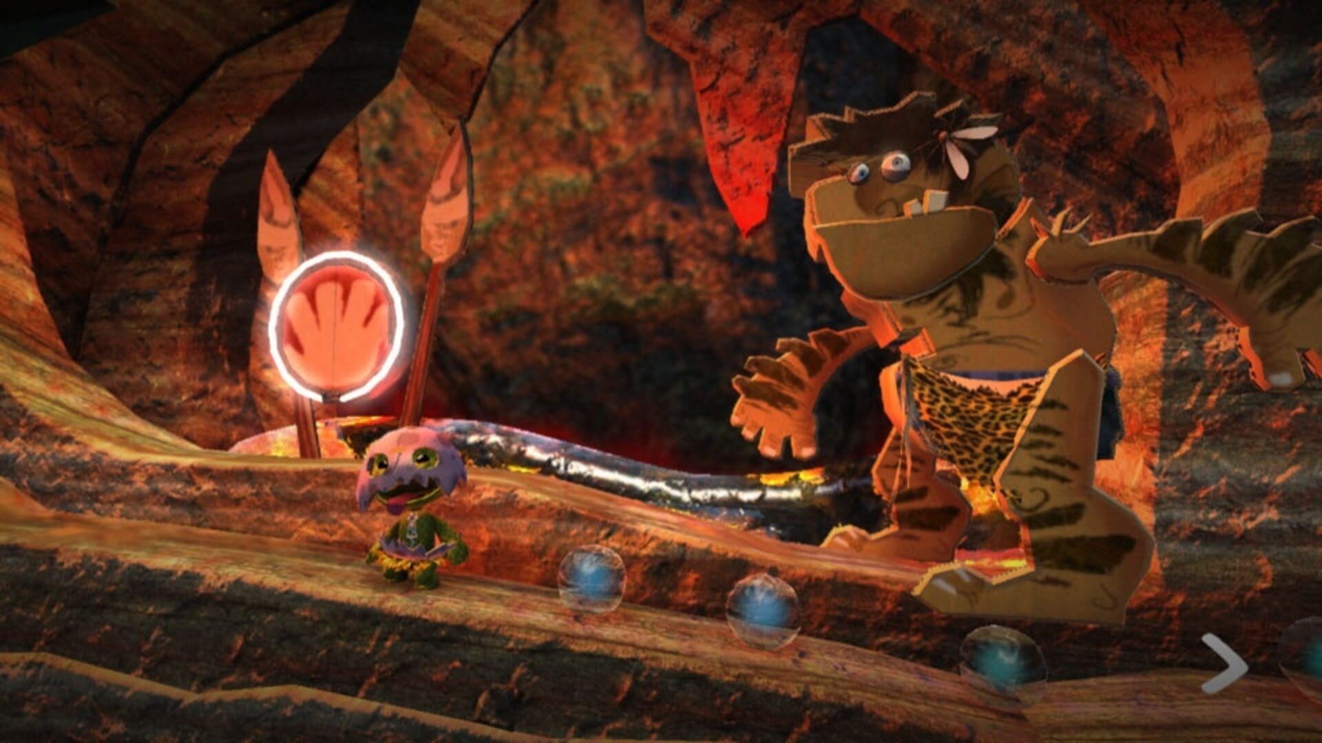 Foto do jogo LittleBigPlanet: Sackboy's Prehistoric Moves