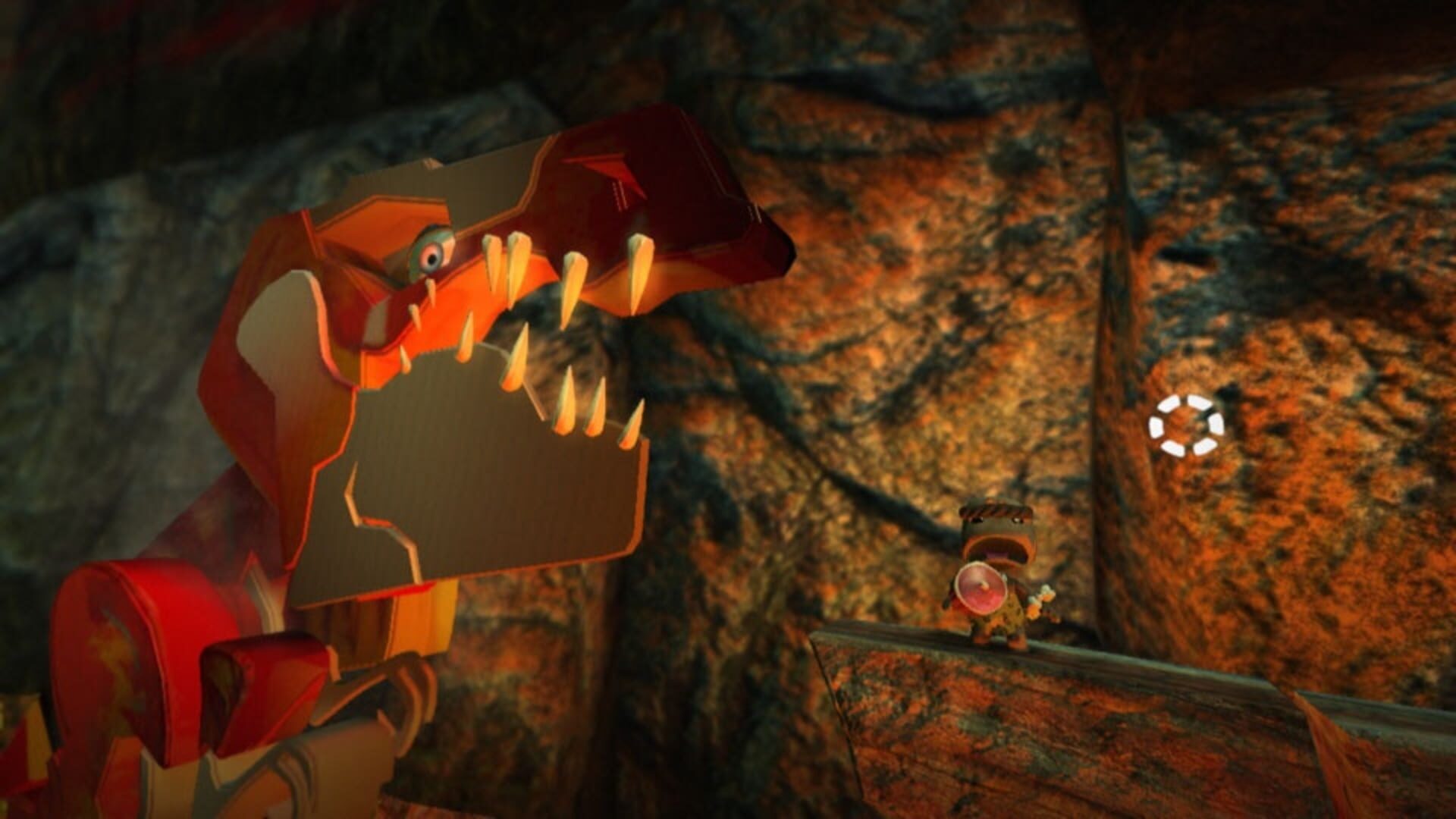 Foto do jogo LittleBigPlanet: Sackboy's Prehistoric Moves