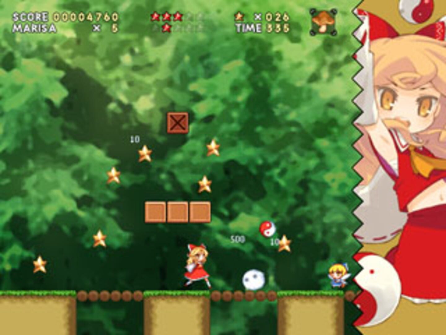 Foto do jogo New Super Marisa Land