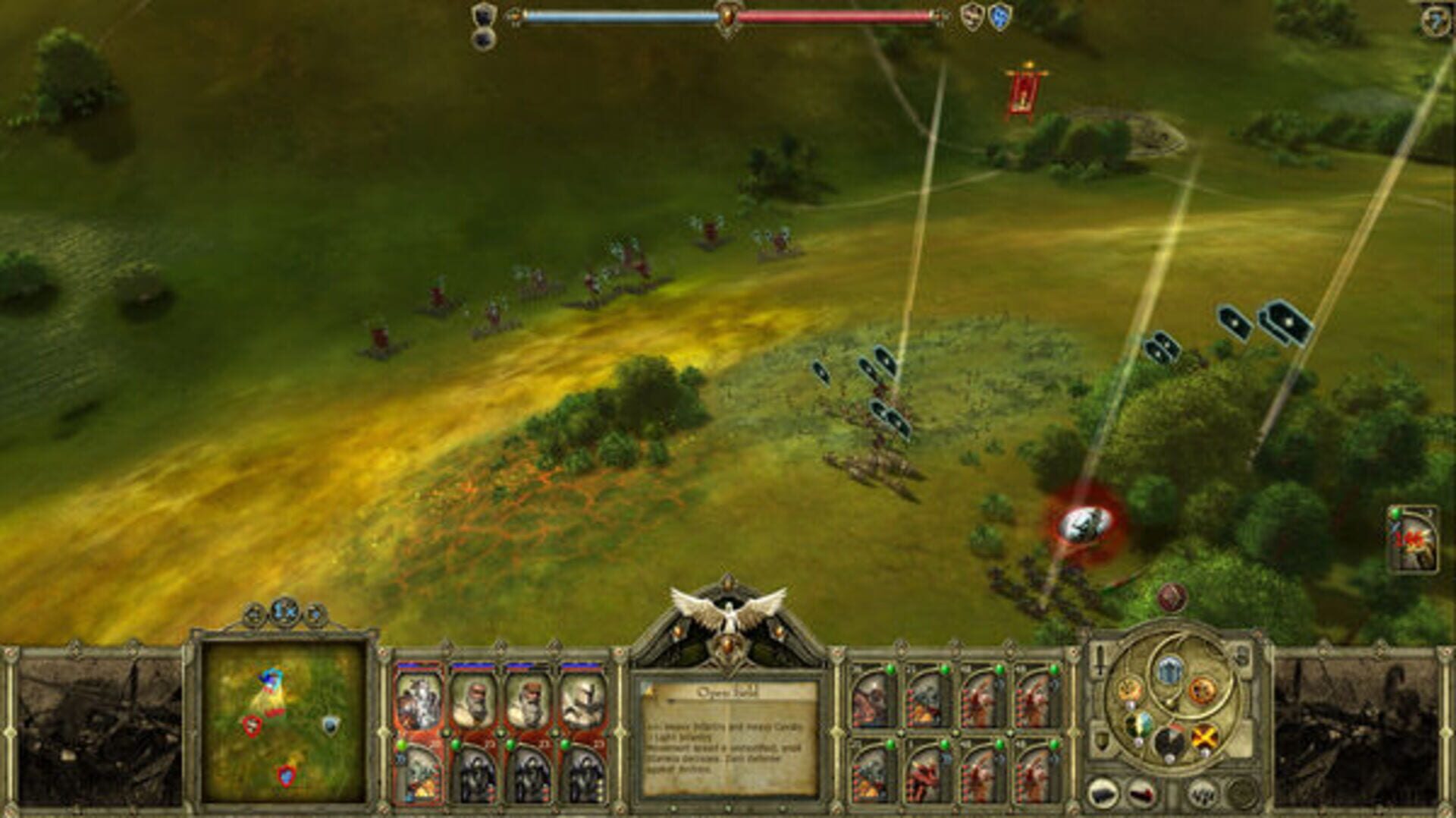 Foto do jogo King Arthur: The Druids