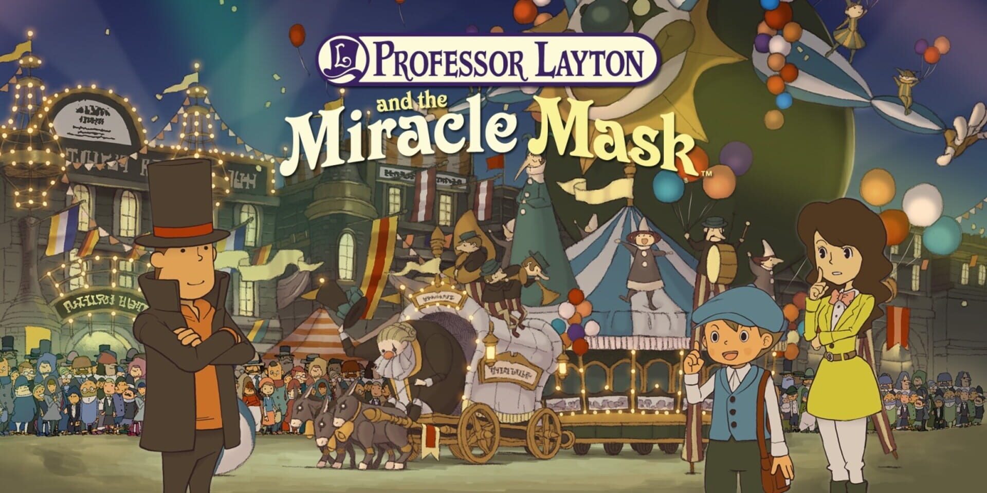 Foto do jogo Professor Layton and the Miracle Mask