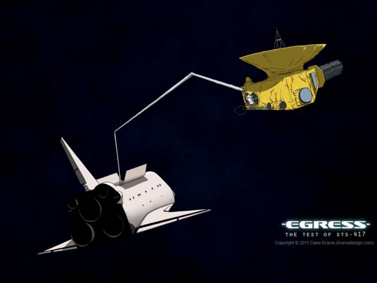 Foto do jogo Egress - The Test of STS-417