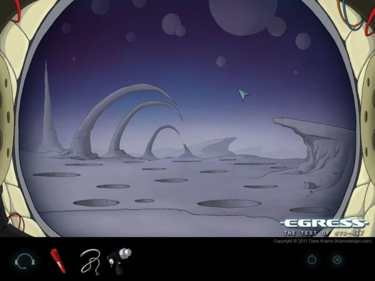 Foto do jogo Egress - The Test of STS-417