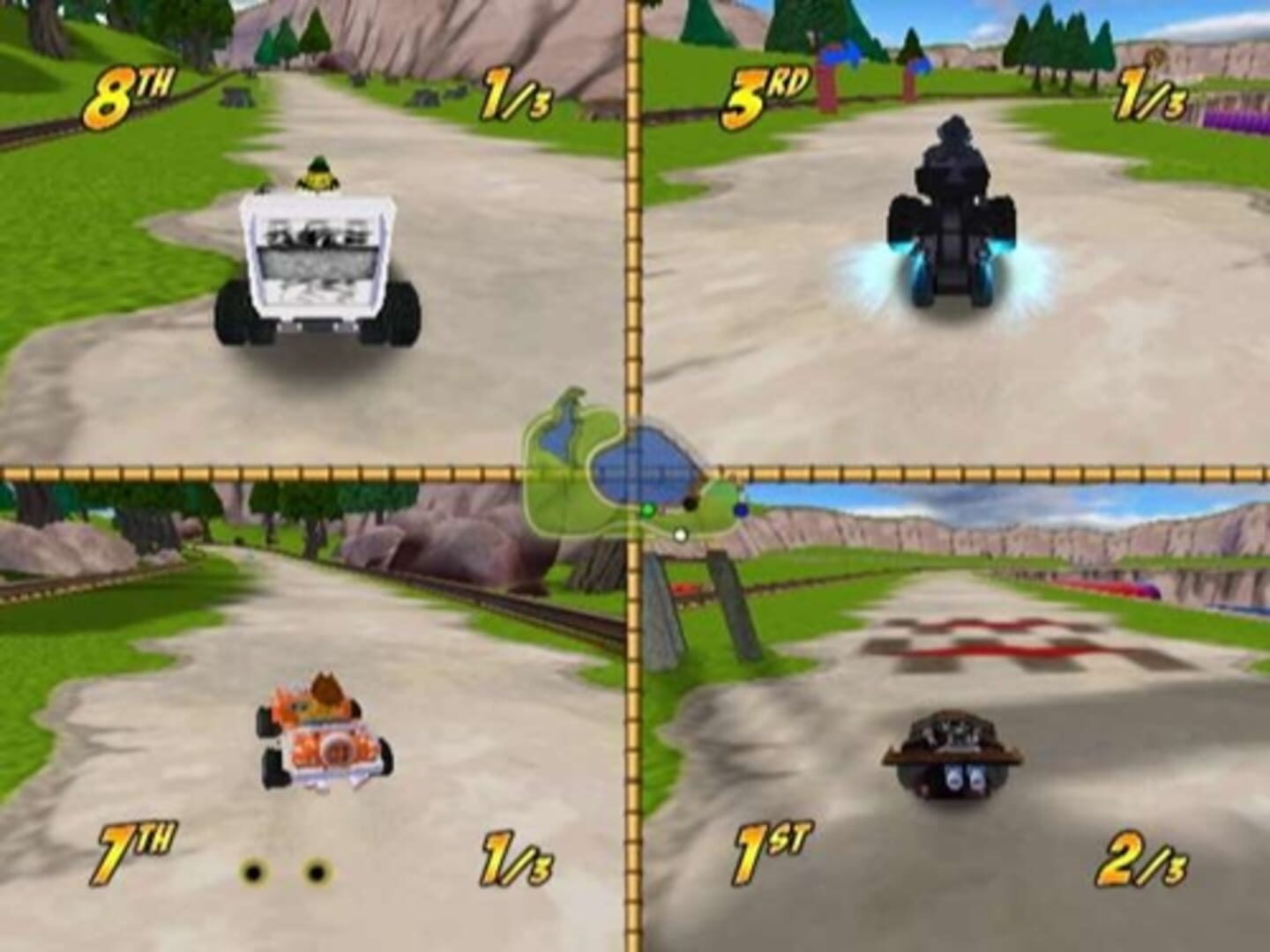 Foto do jogo Jungle Kartz