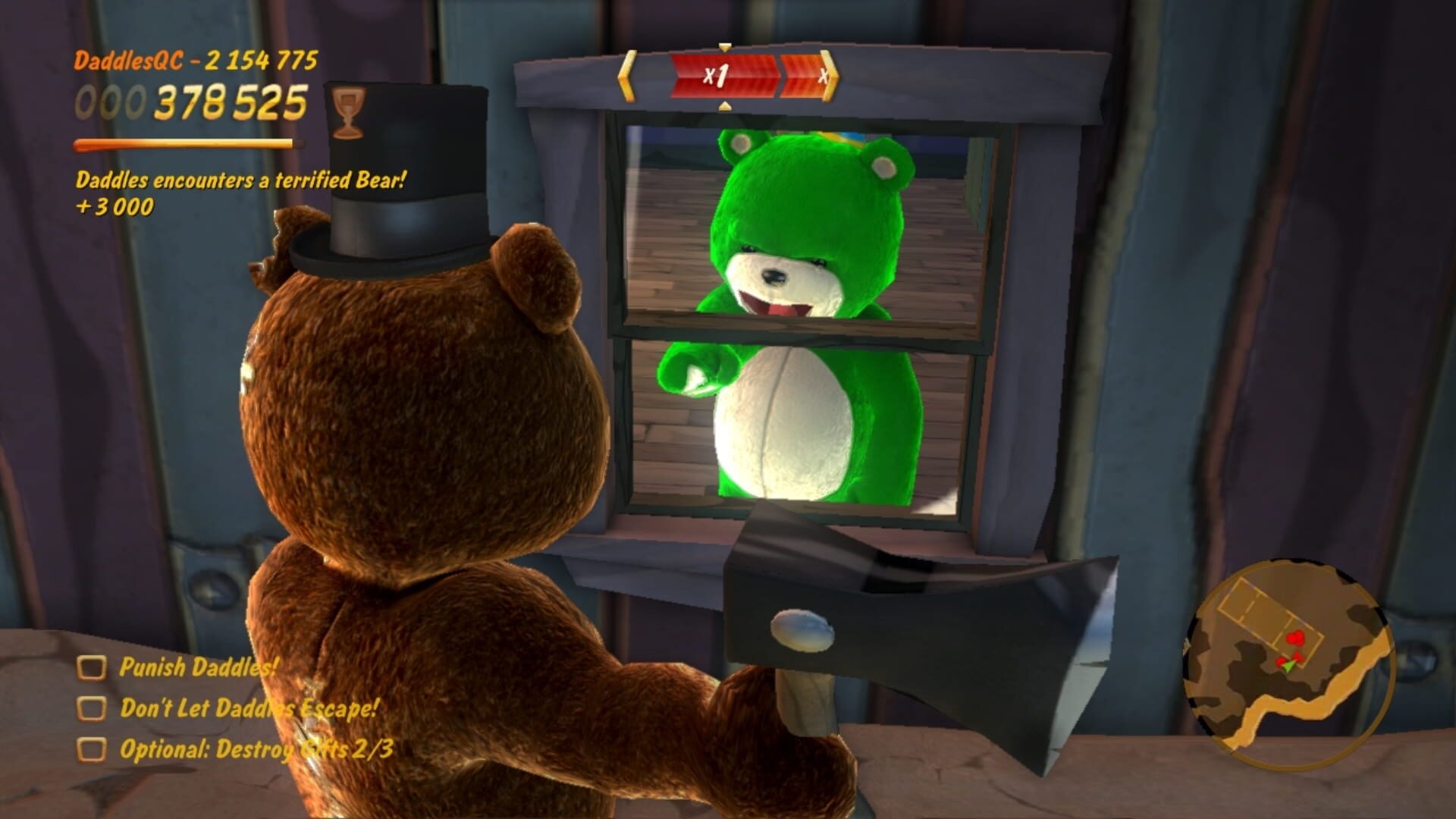 Foto do jogo Naughty Bear: Gold Edition