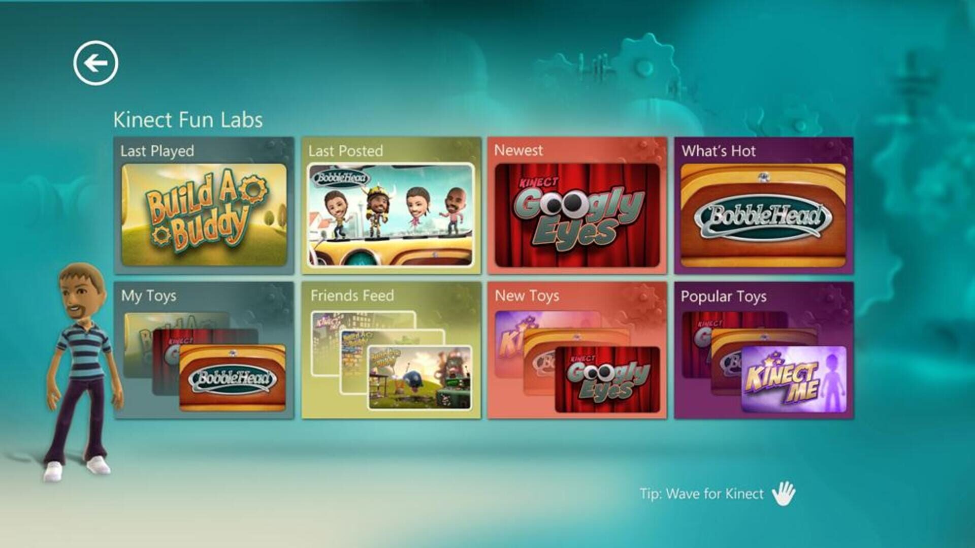 Foto do jogo Kinect Fun Labs